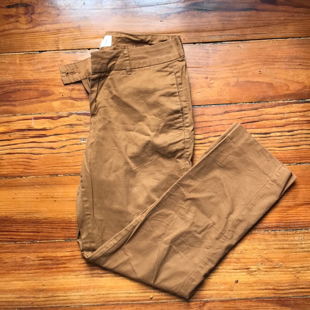 Brown Skinny Khaki Pants